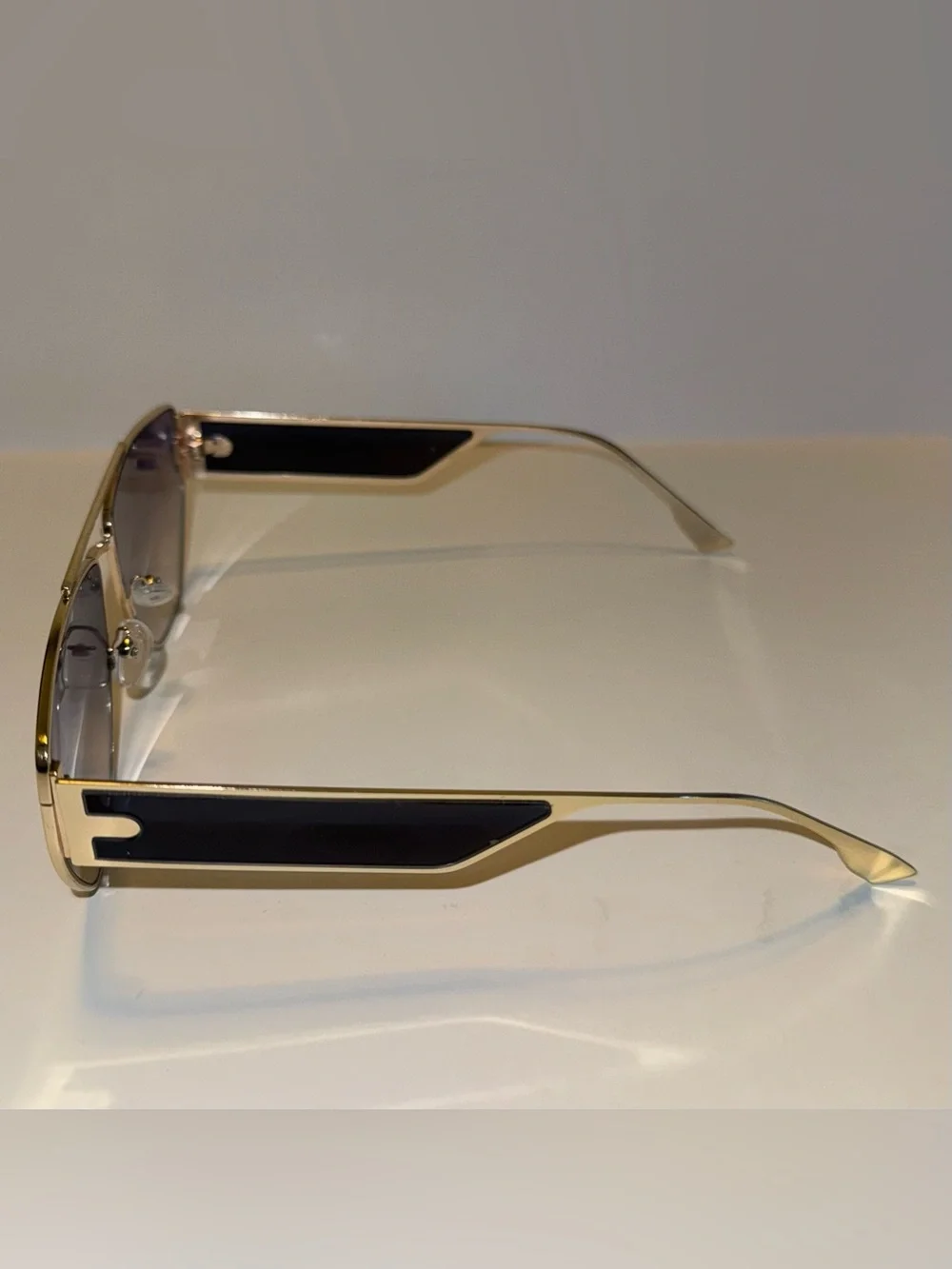 Free People Retrograde Aviator Hexagon Sunglasses